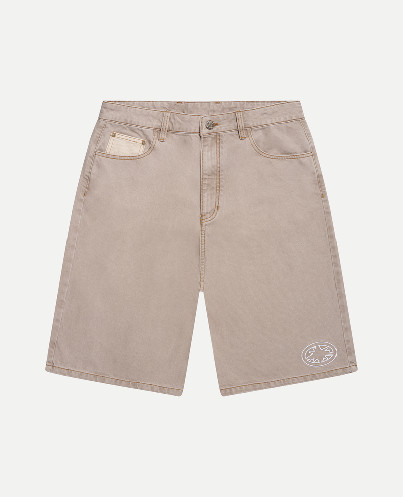 TWILL SHORT - TAN