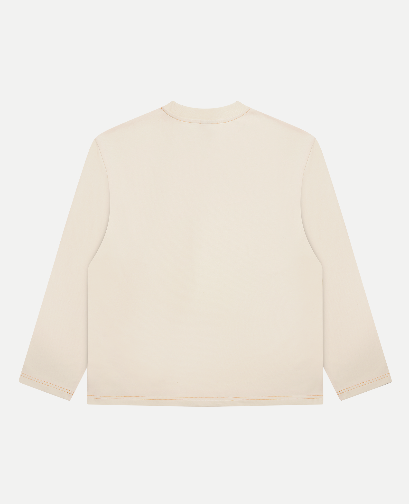 BIG LOGO LONGSLEEVE - BEIGE