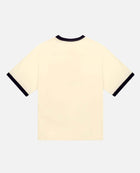 COLLEGE T-SHIRT - BEIGE/RED