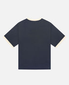 COLLEGE T-SHIRT - NAVY/WHITE